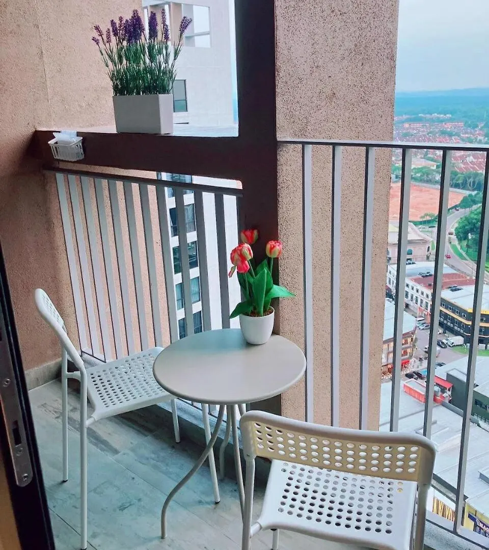 Quiet Scenic High Floor Parkview At Skytrees, 1-3 Pax Apartment Johor Bahru Malaysia